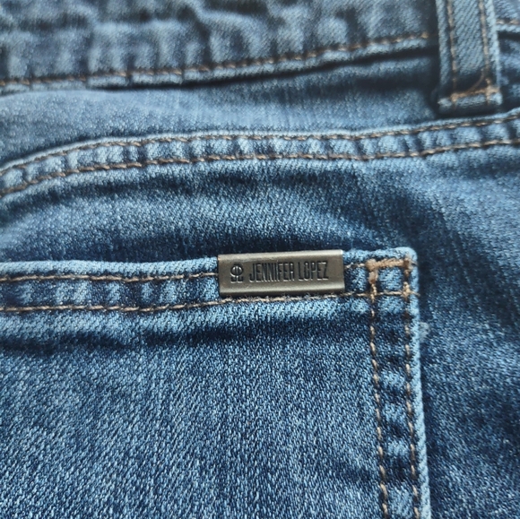 Jennifer Lopez Boyfriend Fit Size 10 Denim Jeans - Picture 6 of 10